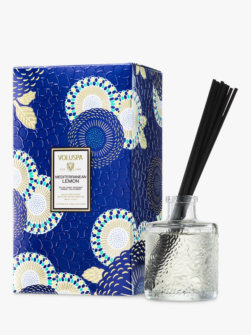 Voluspa Mediterranean Lemon reed diffuser 100ml (British brand)