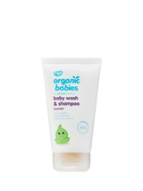 John Lewis Green People Organic Babies Baby Wash and Shampoo Lavender 150ml- Buy online at McGrocer