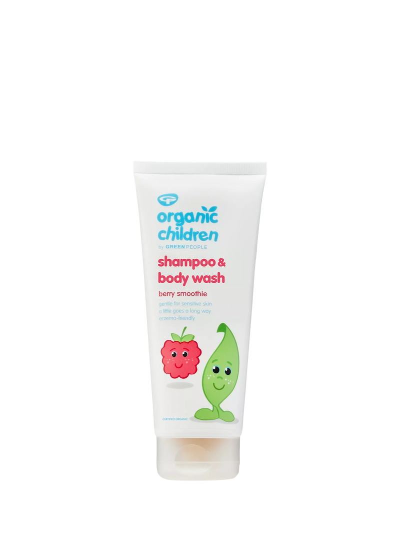 Green People Organic Children Shampoo Berry Smoothie 200ml - British product