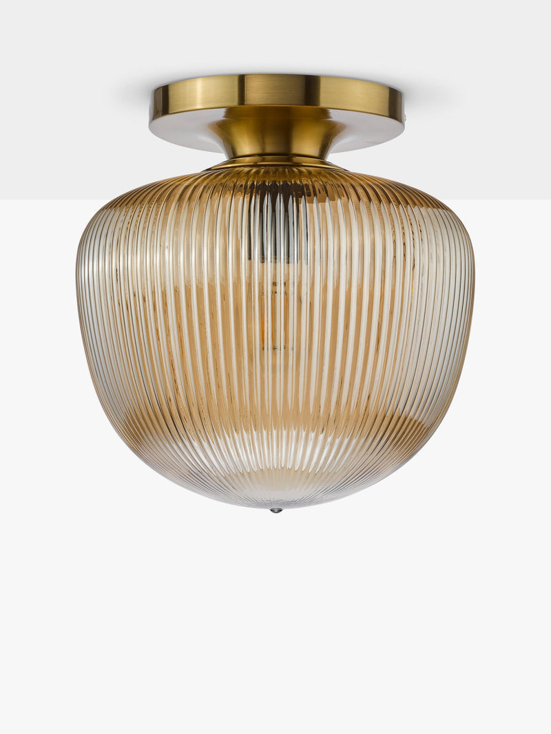 Där Abrielle Amber flush mount ceiling light - British product