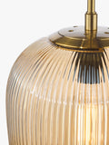 Där Abrielle pendant ceiling light amber H40cm (British brand)