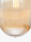 Där Abrielle pendant ceiling light amber H40cm (British brand)