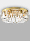 Där Sigourney Crystal Flush Ceiling Light - British product