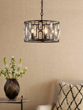 Där Zoelle crystal pendant light black - British product