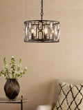Där Zoelle crystal pendant light black - British product