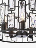 Där Zoelle crystal pendant light black - British product