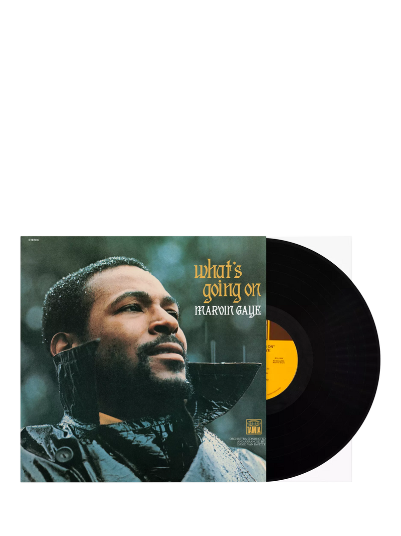 Marvin Gaye What's Going On vinyl record (British brand)