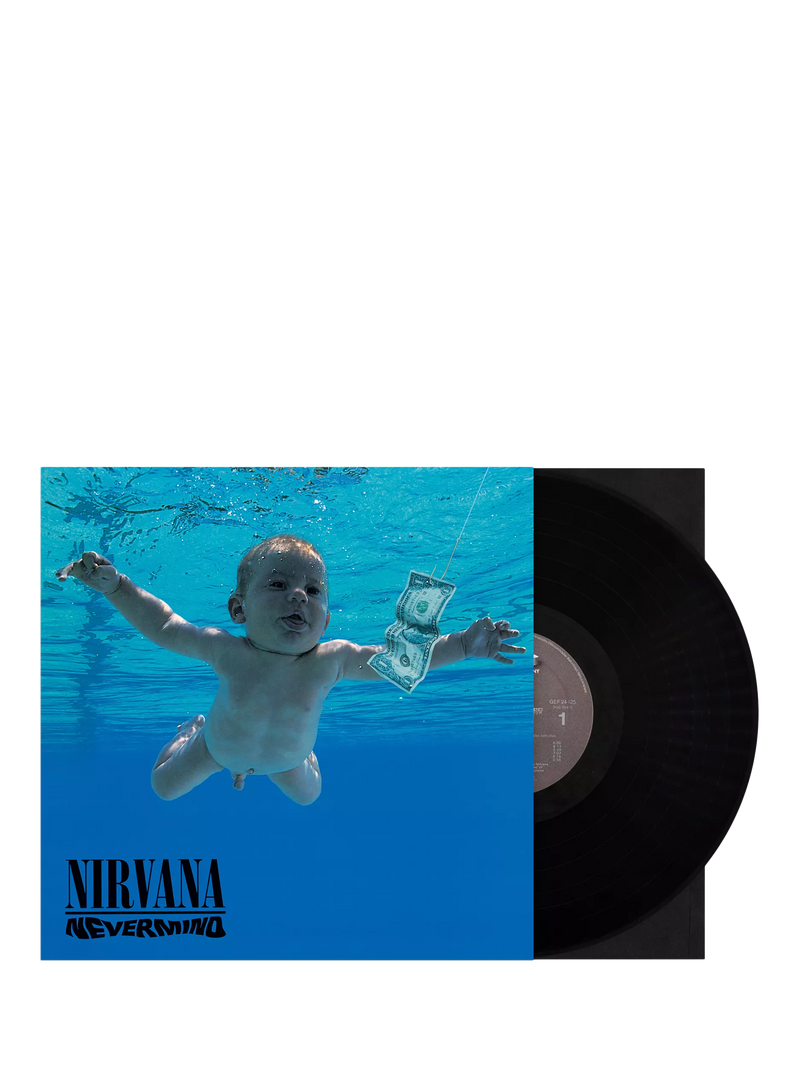 Rough Trade Nirvana Nevermind vinyl record, imported from the UK