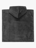 Quiksilver kids hooded towel, black - British product