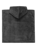 Quiksilver kids hooded towel, black - British product