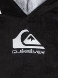 Quiksilver kids hooded towel, black - British product