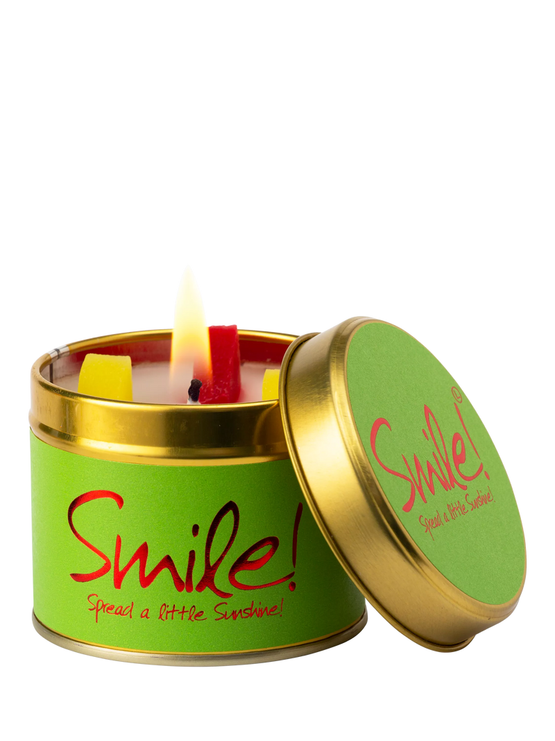 Lily-flame Smile scented candle 230g, UK version