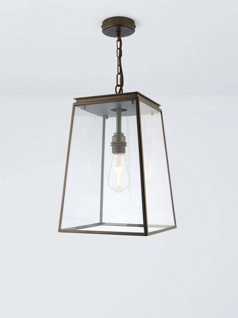 John Lewis Abbotsbury pendant ceiling light in antique bronze, imported from the UK