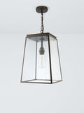 John Lewis Abbotsbury pendant ceiling light in antique bronze, imported from the UK