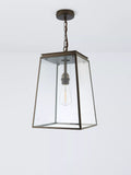 John Lewis Abbotsbury pendant ceiling light in antique bronze, imported from the UK
