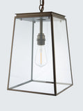 John Lewis Abbotsbury pendant ceiling light in antique bronze, imported from the UK
