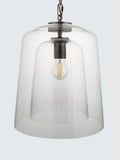 John Lewis Chime clear dual glass pendant light - British product