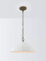 John Lewis John Lewis Mannez Pendant Ceiling Light, White- Buy online at McGrocer
