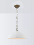 John Lewis Mannez white porcelain pendant light - British product