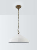 John Lewis Mannez white porcelain pendant light - British product