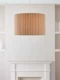 John Lewis scallop drum ceiling shade marshmallow 45cm (British brand)