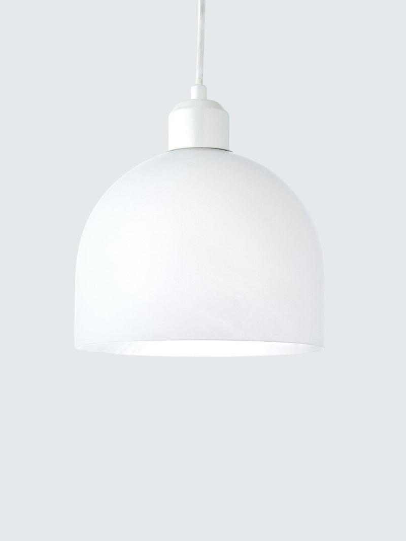 John Lewis Oti Easy-Fit ceiling shade alabaster glass, imported from the UK