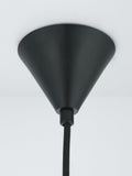 John Lewis pleated fan pendant light white 45cm, imported from the UK