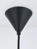 John Lewis pleated fan pendant light white 45cm, imported from the UK
