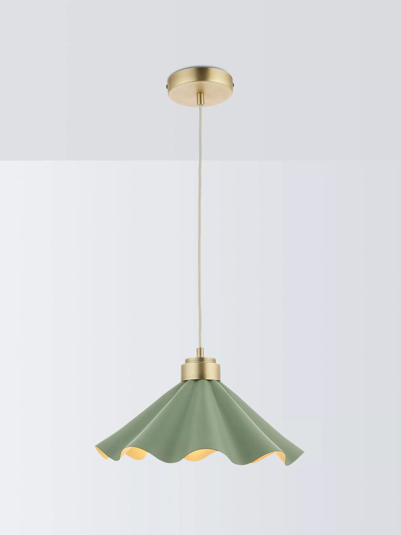 John Lewis Soft Scallop Pendant Ceiling Light