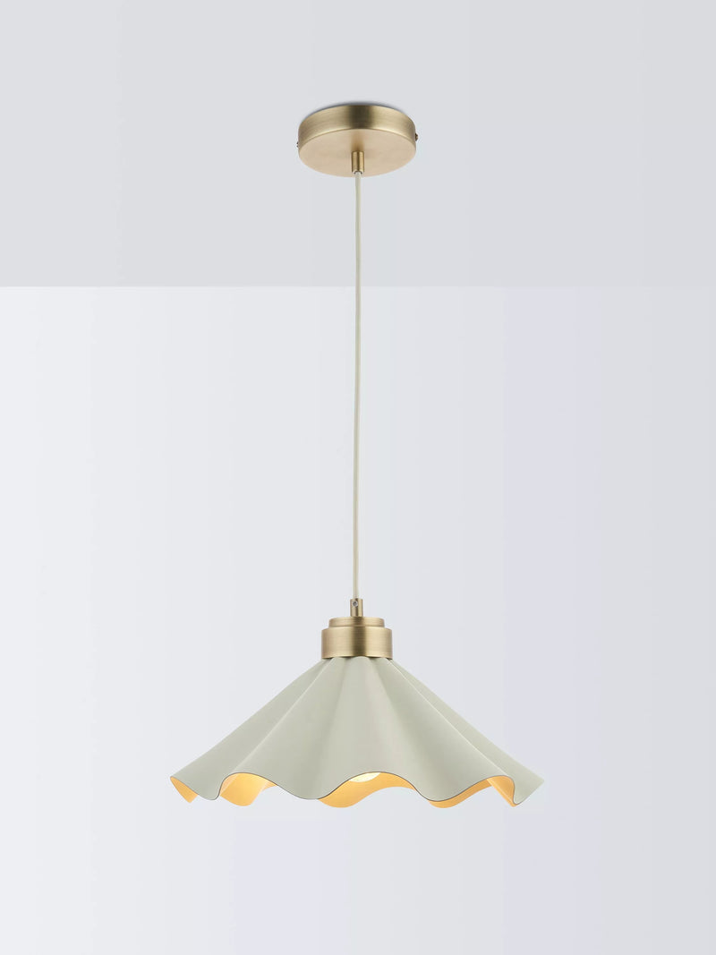 John Lewis Soft Scallop Pendant Ceiling Light