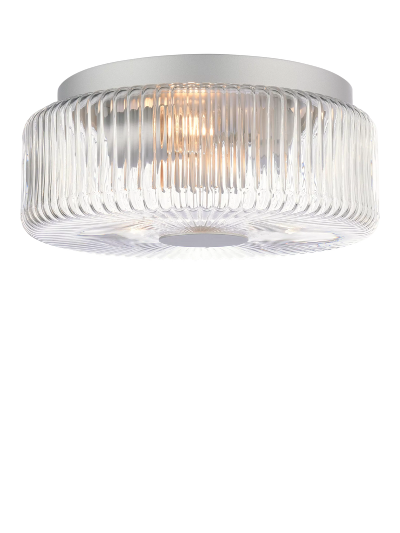 John Lewis Ripley glass flush ceiling light (British brand)