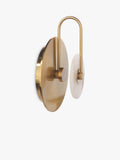 John Lewis alabaster wall light brushed brass (British brand)