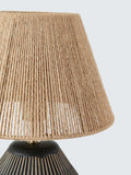 John Lewis ceramic table lamp Charcoal medium (British brand)