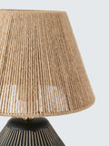 John Lewis ceramic table lamp Charcoal medium (British brand)
