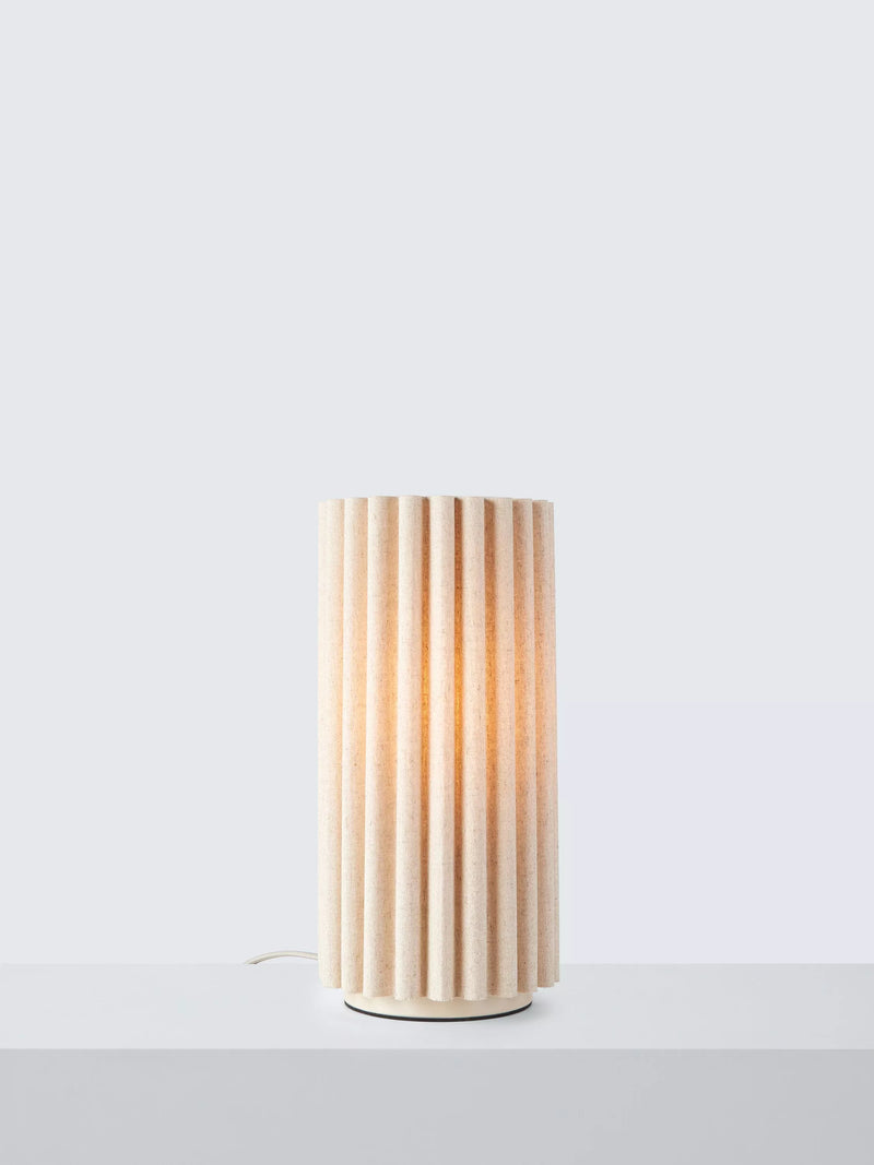 John Lewis Modern Scallop table lamp Marshmallow small, imported from the UK
