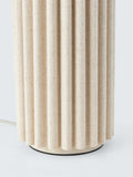John Lewis Modern Scallop table lamp Marshmallow small, imported from the UK