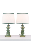 John Lewis Pagoda ceramic table lamp set of 2, imported from the UK