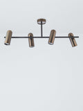 John Lewis Cooper 4 ceiling spotlight dark bronze, imported from the UK