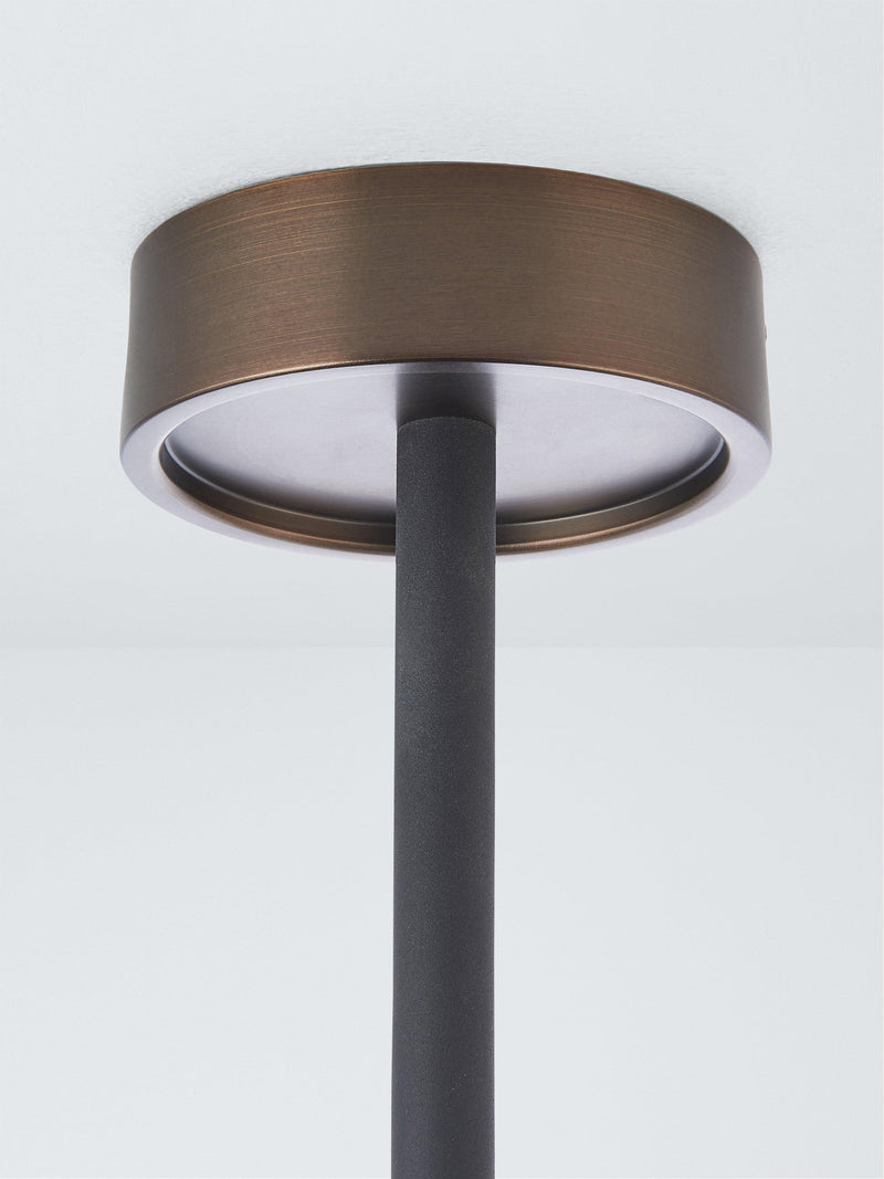 John Lewis Cooper 4 ceiling spotlight dark bronze, imported from the UK