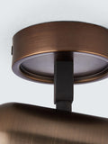 John Lewis Cooper ceiling spotlight dark bronze (British brand)