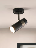 John Lewis Obi adjustable wall light matt black, imported from the UK