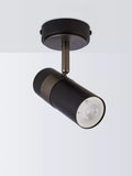 John Lewis Obi adjustable wall light matt black, imported from the UK