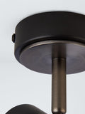 John Lewis Obi adjustable wall light matt black, imported from the UK