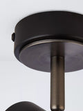 John Lewis Obi adjustable wall light matt black, imported from the UK