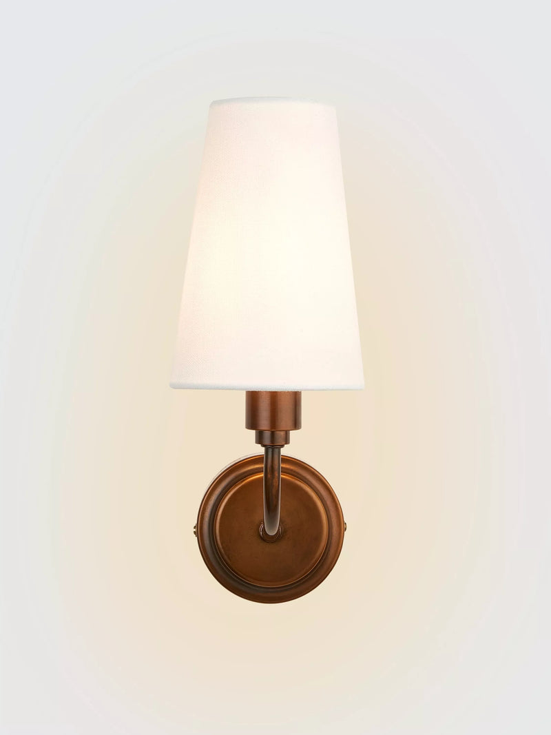 John Lewis Fairford wall light oil rubbed bronze (British brand)