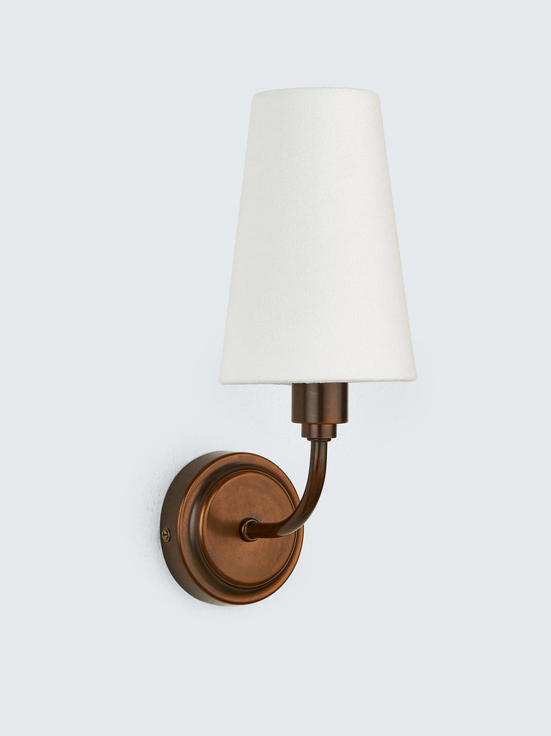 John Lewis Fairford wall light oil rubbed bronze (British brand)