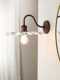 John Lewis Holm wall light tarnished brass - British product