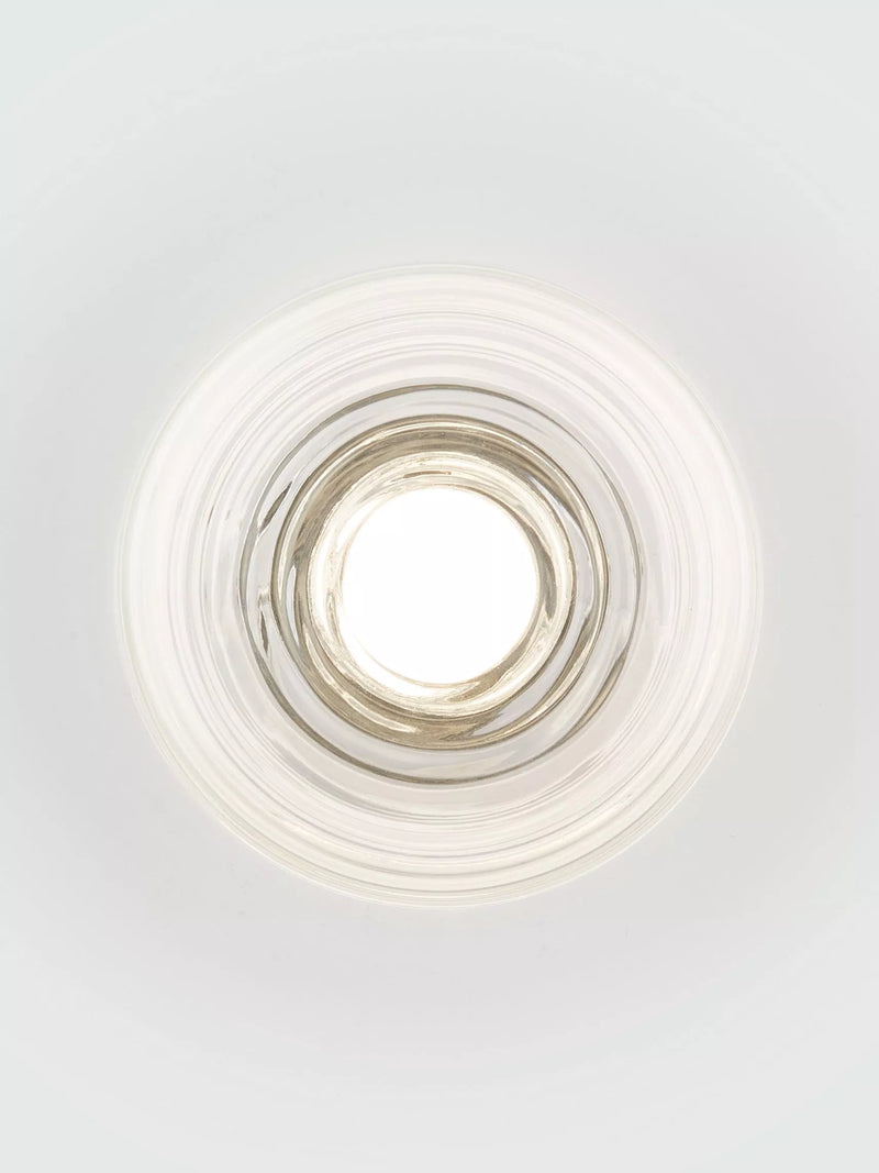 John Lewis Trip bathroom wall light clear glass chrome (British brand)
