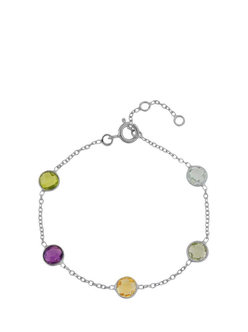 Bracelet multigemmes Auree Chennai 19cm