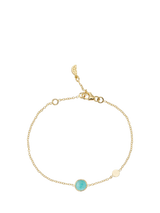 John Lewis Auree Salina Amazonite and Disc Chain Bracelet- Buy online at McGrocer